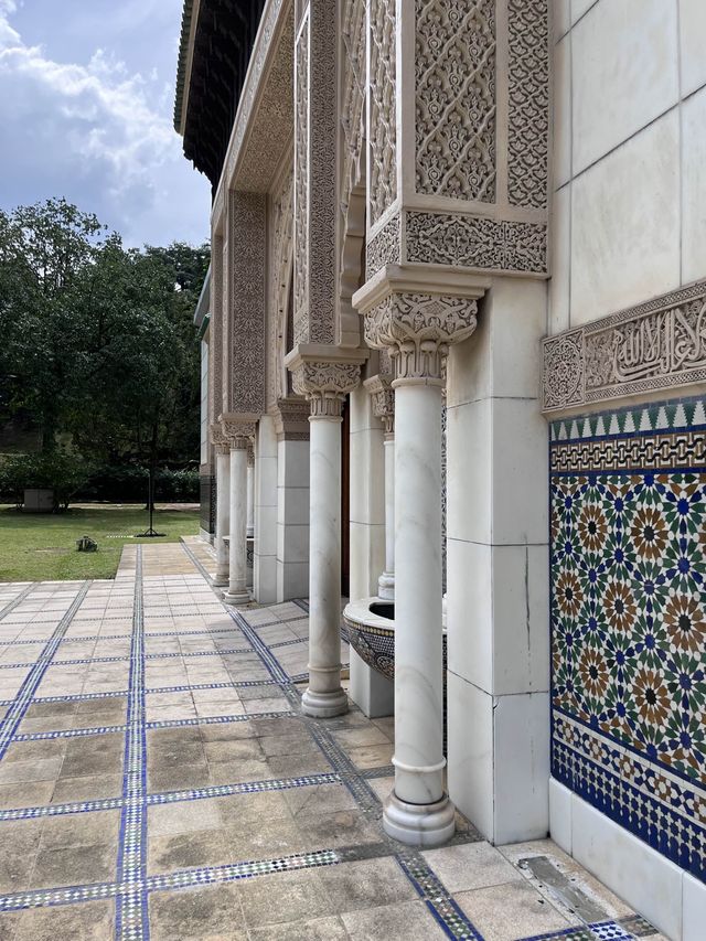 The amazing, Moroccan Pavilion 