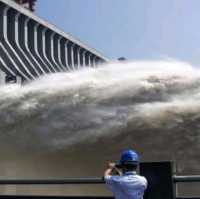 Beautiful dam of modern China 