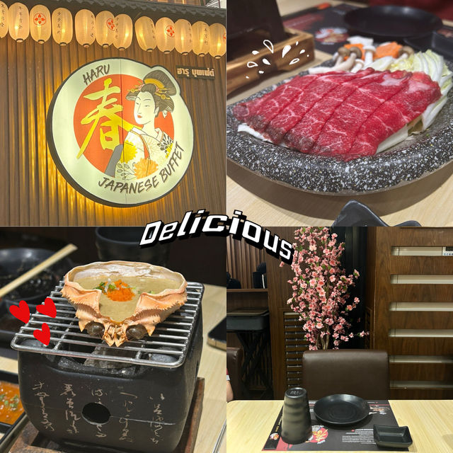 มื้อเย็นสไตล์ญี่ปุ่นที่ Haru Japanese Buffet 🇯🇵