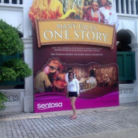 Singapore with bff.