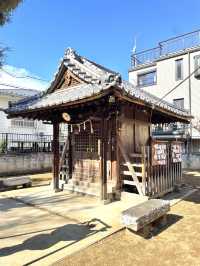 【北野神社西町天神/東京都】梅とカヤと銀杏に囲まれた神社