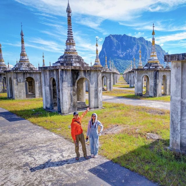 “ทุ่งเจดีย์เจ๊าก์ส่า” รัฐกะเหรี่ยง พม่า🇲🇲