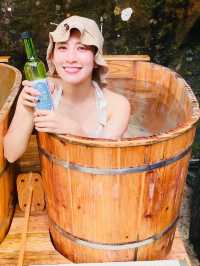 【最高】整った後は川にダイブ！おちあいろうの貸切プライベートテントサウナが凄い⛺️🧖‍♀️