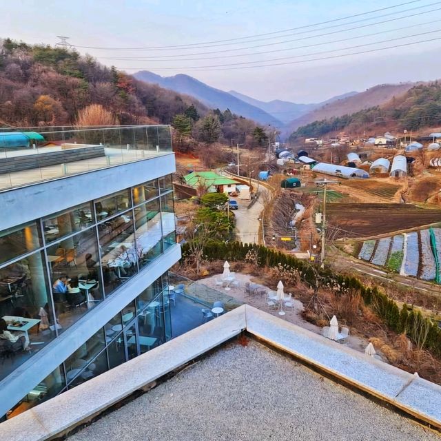 남한산성의 카페 숨