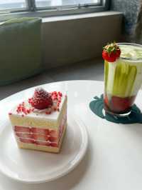 【釜山カフェ】国際通りにあるカフェの可愛いケーキ🍰