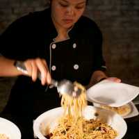 บุฟเฟ่ต์มื้อกลางวัน หลักร้อย ในโรงแรม