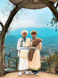 Experiencing Cat Cat Village- wearing the traditional costume