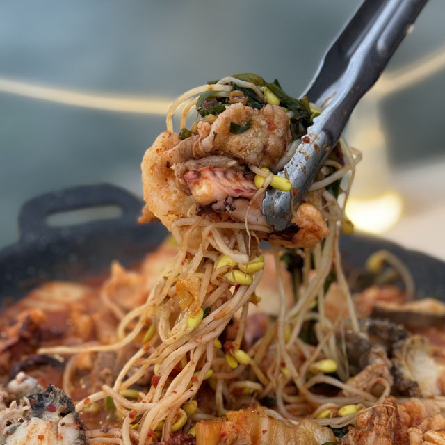 여수 오션뷰 삼합 맛집 낭만포차 32번 낭만도시