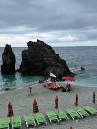 意大利🇮🇹五漁村迷人小鎮Monterosso😗海灘🏖️度假勝地