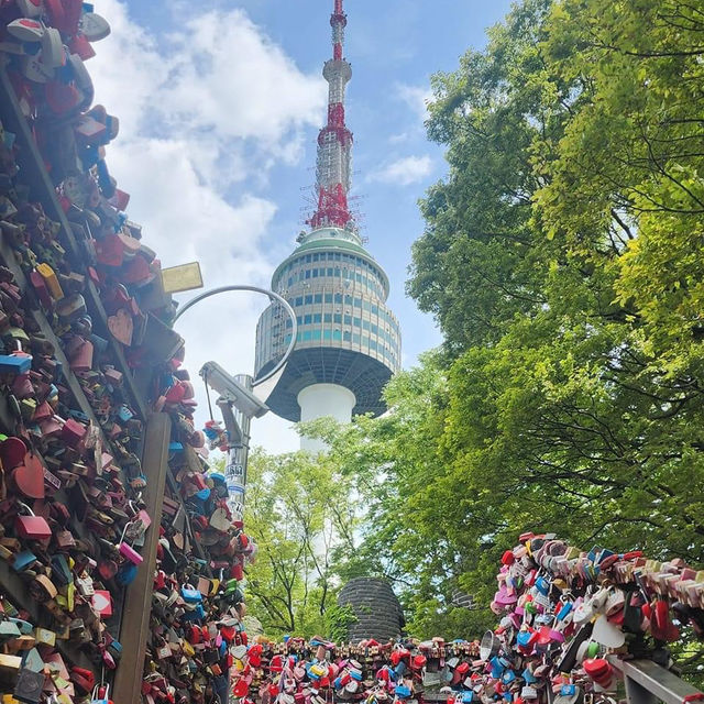 Breathtaking Views at N Seoul Tower