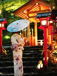 京都の奥座敷😊✨🏮七夕飾りとひかりの京都🏮✨