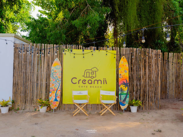 Creamii Cafe Beach Rayong #คาเฟ่ระยอง