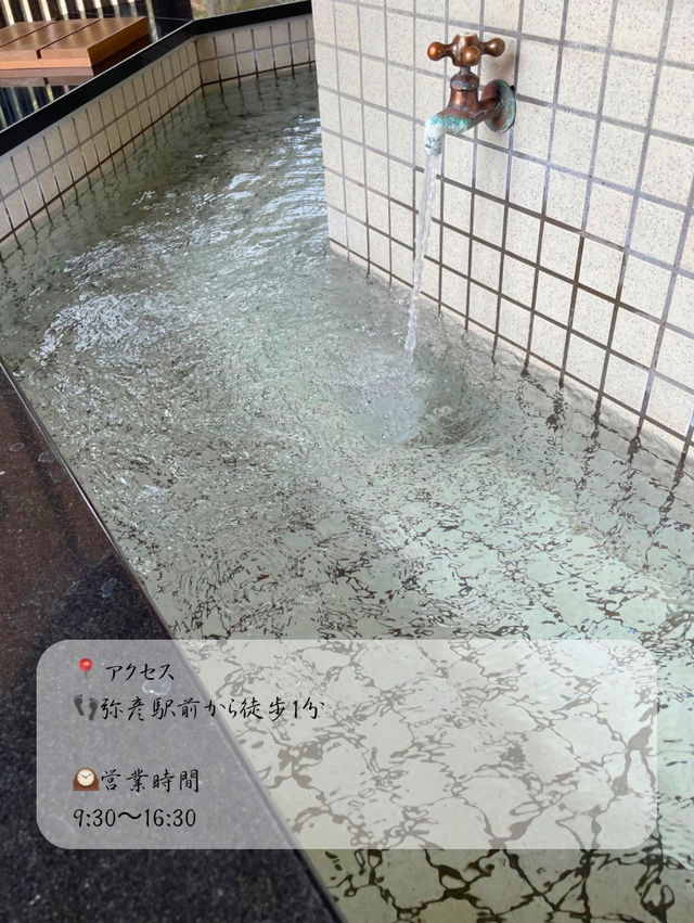 新潟旅行の際におすすめ♨️無料で天然温泉の足湯に入れる！