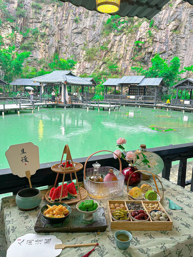 《小貼士》湖洲山莊：靚湖畔茶室，愛護環境