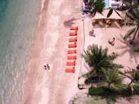 คาเฟ่&บาร์นก Flamingo Phuket ริมทะเล