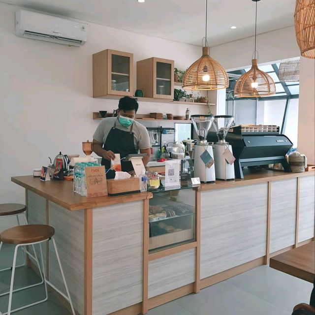 A COFFEE SHOP LOCATED BEHIND GOWORK FATMAWATI
