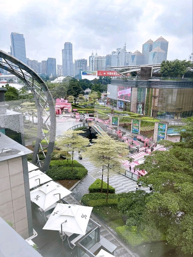 Romantic Rooftop Garden at Parc Central Mall, Guangzhou