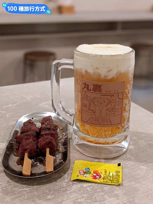白天賣甜甜圈咖哩飯，晚上變身小酒吧：大丸家、丸裏小酒館