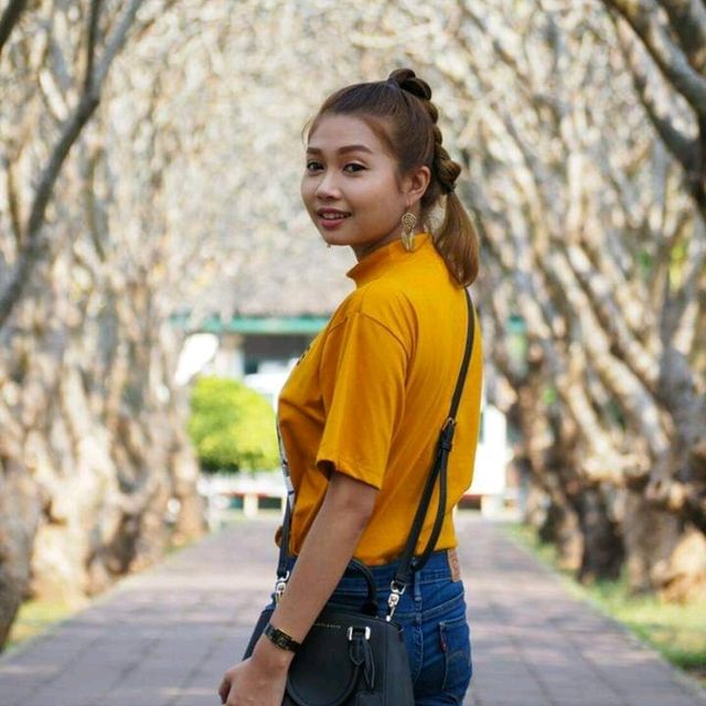 ซุ้มต้นลีลาวดี หน้าพิพิธภัณฑ์สถานแห่งชาติน่าน