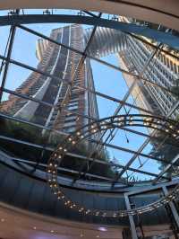 Raffles City Mall in Chongqing is impressive Mall.