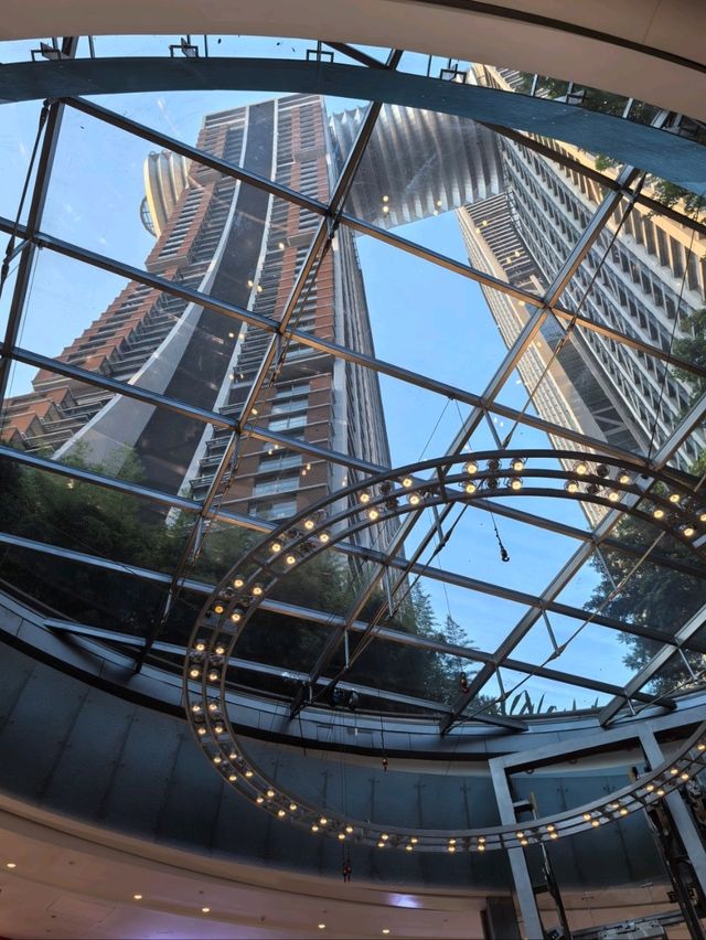Raffles City Mall in Chongqing is impressive Mall.