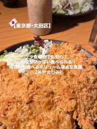 【大田区】少食の方でも安心！絶品チキンカツ定食😋