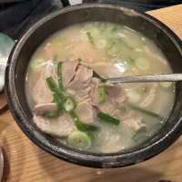 釜山西面站美食不斷「松亭三代」豬肉湯飯