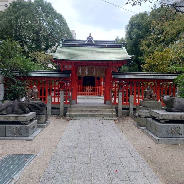 天神の由来となった神社「水鏡天満宮」