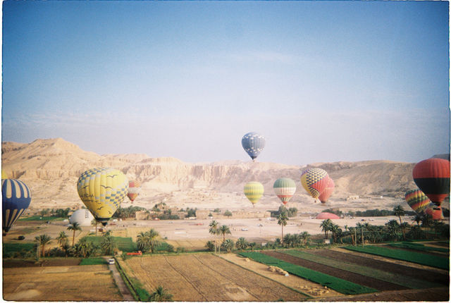 Luxor and Giza - some film photos