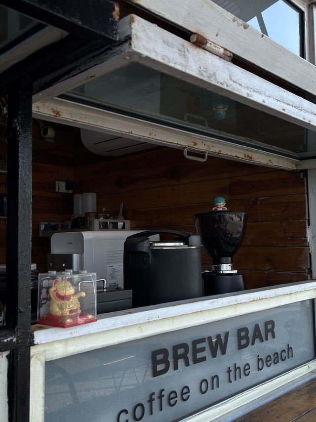  BREW BAR coffee on the beach 