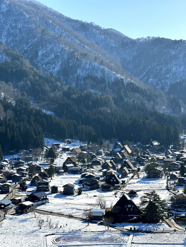 【飛騨高山×白川郷】世界遺産白川郷合掌集落が一望できるスポット