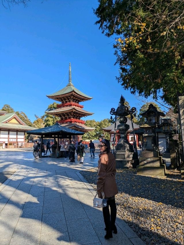 成田山！平日は空いてて良い感じ!