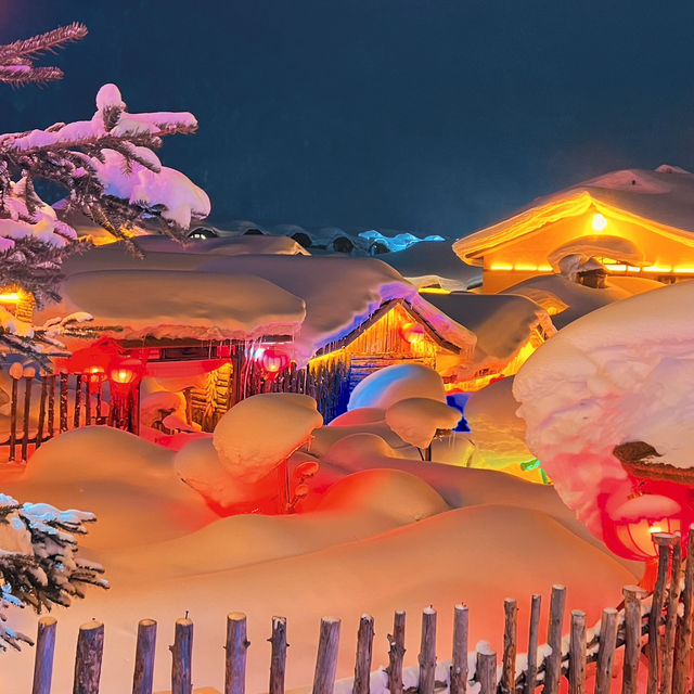 Winter Trip to Magical Snow Town ❄️☃️⛄️🇨🇳