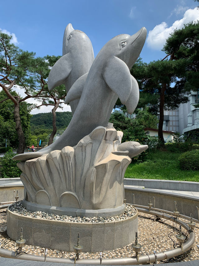 在首爾大公園邂逅自然的奇蹟 🌿