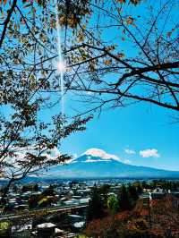 【日本山梨】新倉山淺間公園：步入秋天的畫卷