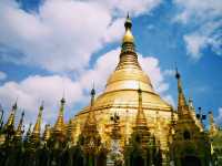 緬甸仰光著名景點大金塔 ရွှေတိဂုံစေတီတော်，適合打卡拍照📸