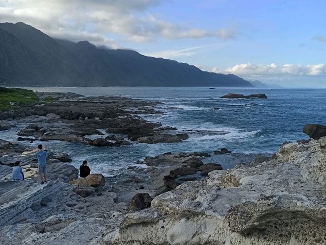 花蓮景點_石梯坪，特殊地質美景