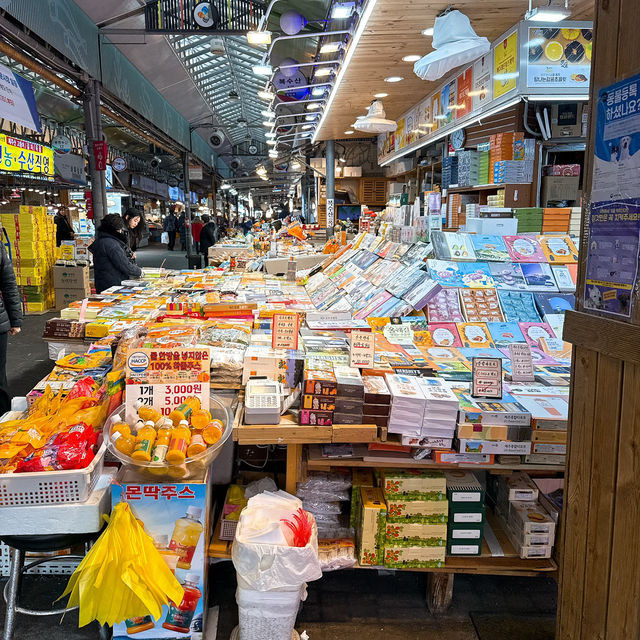 【済州島】楽しすぎる巨大市場✨
