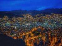 📍ボリビア ラパス【100円以下で見れる最高の夜景🌃】