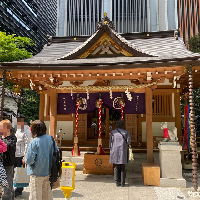 【東京都日本橋🇯🇵福徳神社】街中にひっそり佇む神社⛩️