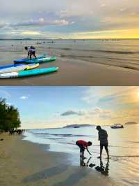 Gorgeous Golden Sands and Crimson Skies, My Tanjung Aru Beach Experience! 