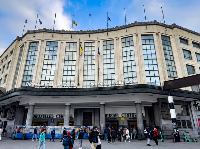 【街歩きの起点】ブリュッセル中央駅（Gare Centrale）🚉🕍