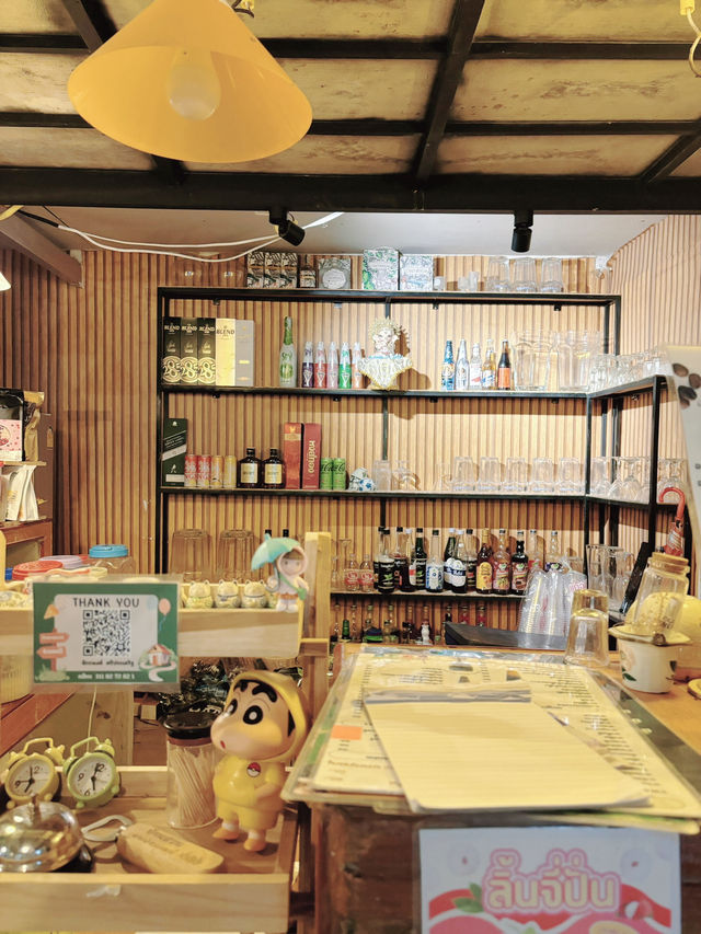 คาเฟ่+ร้านอาหาร สไตล์บ้านสวน ที่ อ.เทพสถิต