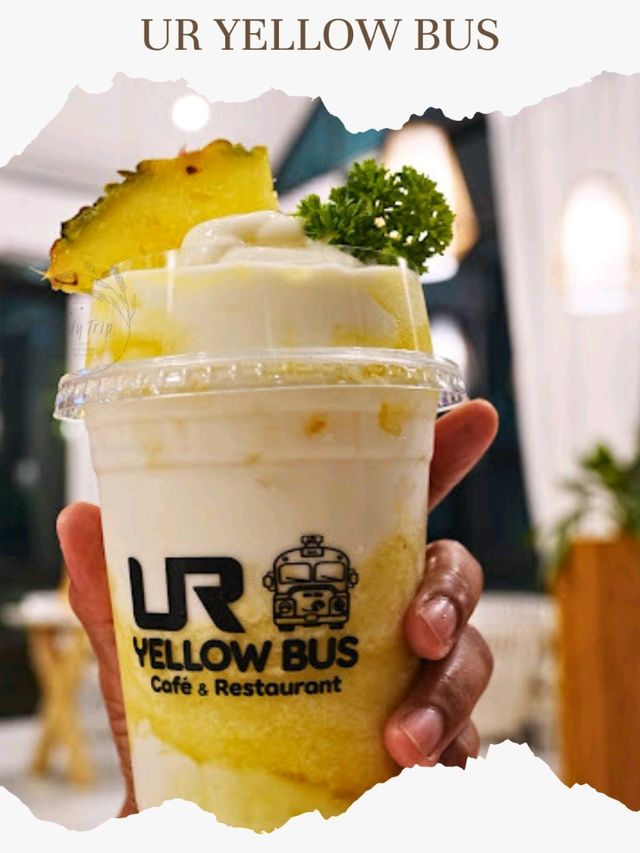 💯 UR Yellow Bus Cafe