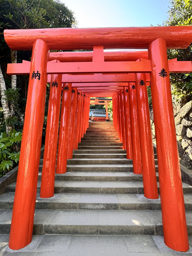 氣勢滂薄的鵜戶神社