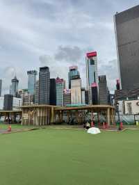 【香港】 灣仔碼頭海濱長廊：週末親子放電空間