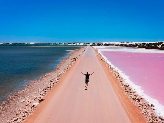 Pink Lake in Australia? Lake MacDonnell is the best!