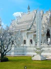 🎨 White Temple dreams and golden hour b