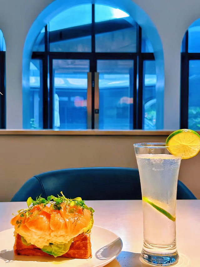 上海‼️美術館入面嘅花園餐廳
