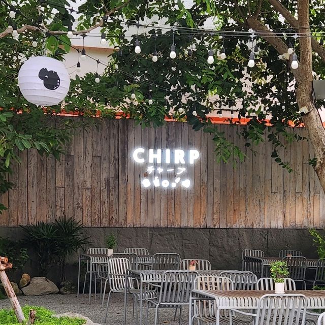 ร้านน่ารักสไตล์ธรรมชาติ Chirp cafe and chat space